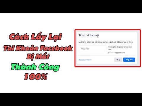 Lay lai Mat Khau Facebook Moi Nhat 2022