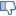 Dislike symbol for Facebook status and comments